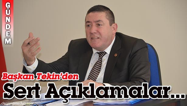 ALAPLI BELEDİYE BAŞKANI NURİ TEKİN: BELEDİYEYİ HİÇ BİR MÜTEAHHİT SATIN ALAMAZ