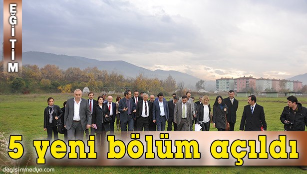 BEÜ DEVREK UYGULAMALI BİLİMLER YÜKSEKOKULU'NDA BEŞ BÖLÜM AÇILDI