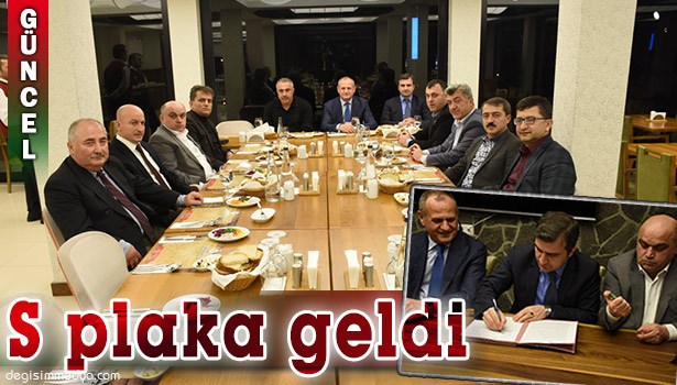 S PLAKA UYGULAMASI GELDİ