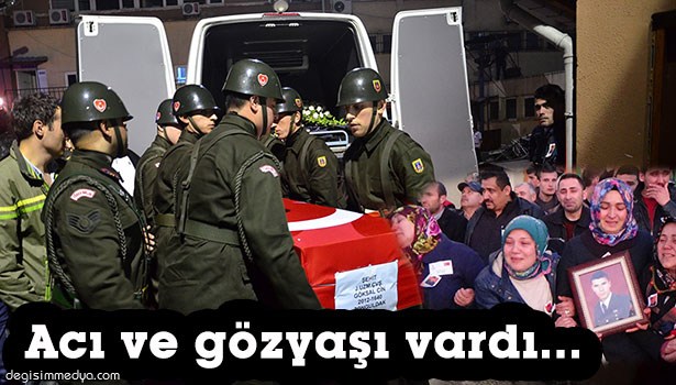 ŞEHİT UZMAN ÇAVUŞ CİN'İN CENAZESİ ZONGULDAK'A GETİRİLDİ