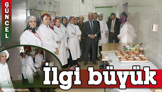 AŞÇI YARDIMCILIĞI KURSU BÜYÜK İLGİ GÖRÜYOR
