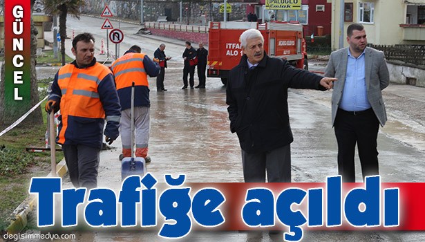 BAKIMI YAPILAN YOLLAR TEMİZLENEREK KULLANIMA AÇILIYOR