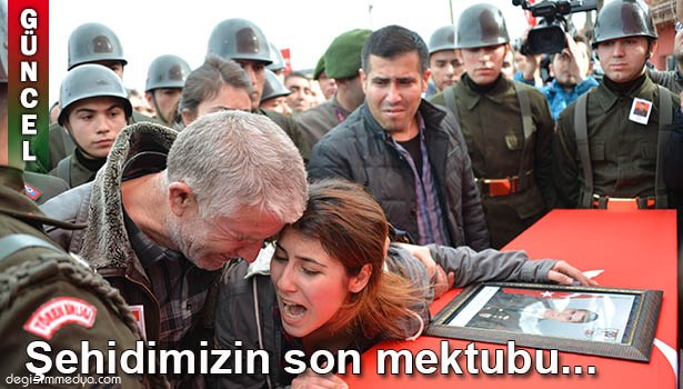 ZONGULDAKLI ŞEHİDİN YÜREK BURKAN SON MEKTUBU