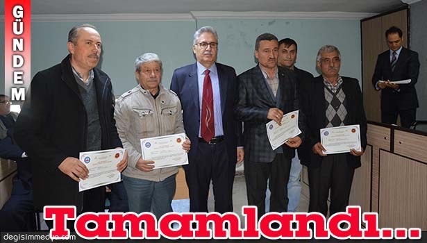 KÖY VE NAHALLE MUHTARLARINA YÖNELİK EĞİTİMLER TAMAMLANDI