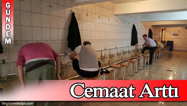 SICAK SU CEMAATİ ARTTIRDI