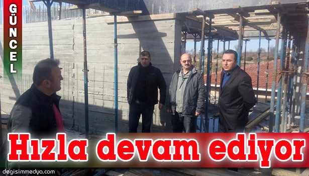 OKUL İNŞAATI HIZLA DEVAM EDİYOR
