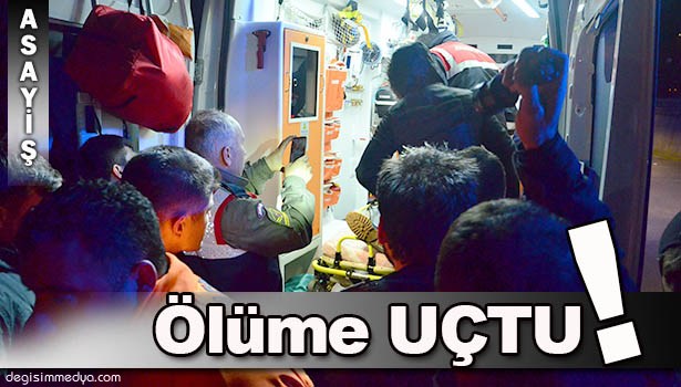 OTOMOBİLİYLE 250 METREDEN ÖLÜME UÇTU