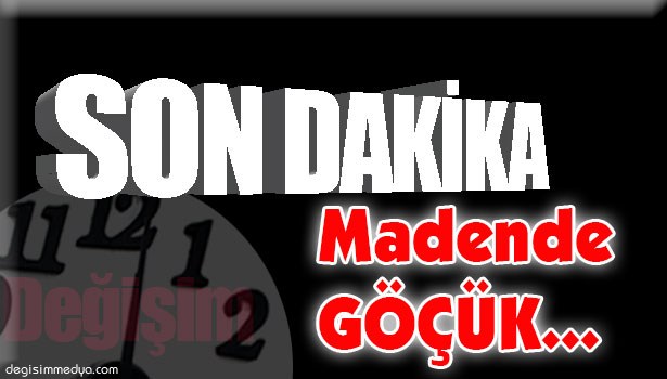 ZONGULDAK'TA MADENDE PATLAMA: 2 ÖLÜ