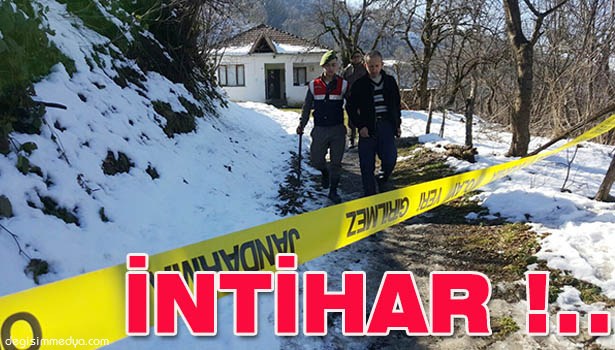DÜZCE'DE İNTİHAR