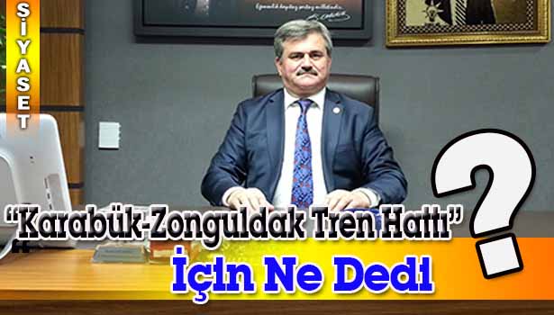 KARABÜK-ZONGULDAK TREN HATTI FAALİYETE GEÇİYOR