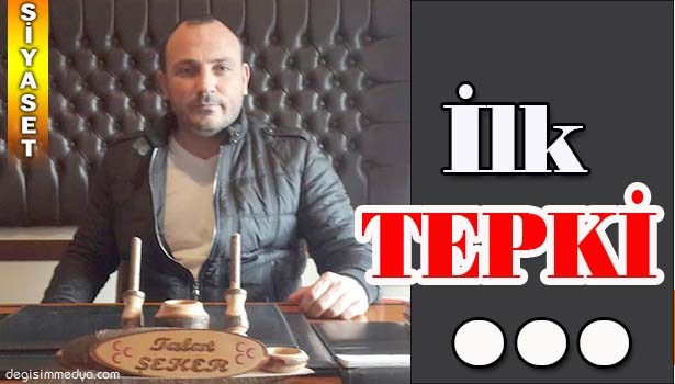 İLK TEPKİ MHP'DEN!..