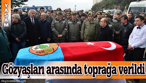 ORMAN BÖLGE MÜDÜRLÜĞÜ ÖNÜNDEKİ TÖRENDE GÖZYAŞLARI SEL OLDU