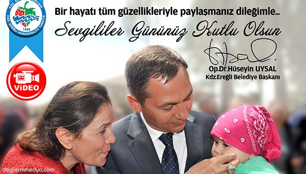 BAŞKAN UYSAL'DAN SEVGİLİLER GÜNÜ MESAJI...