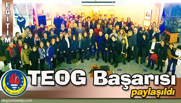 TED KOLEJİ'NDE TEOG BAŞARISI DEĞERLENDİRİLDİ