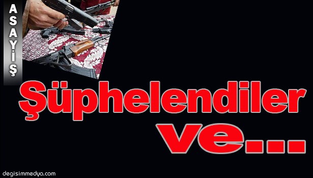 ALAPLI'DA RUHSATSIZ TABANCA ELE GEÇİRİLDİ