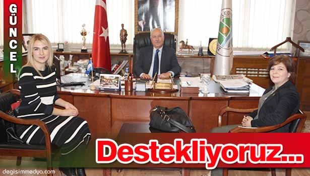 CHP'LİLER BAŞKAN AKDEMİR'İ ZİYARET ETTİ