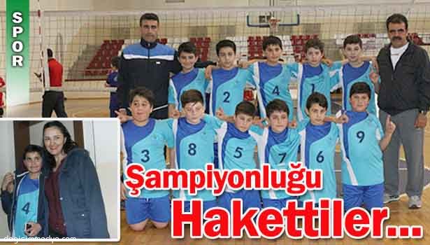 VOLEYBOLDA İL BİRİNCİSİ BELLİ OLDU