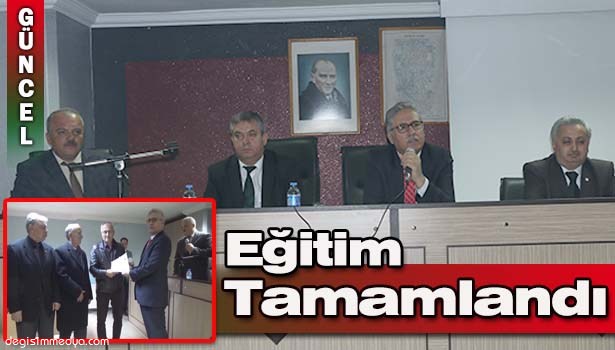 'HİZMET İÇİ EĞİTİM SEMİNERİ' TAMAMLANDI
