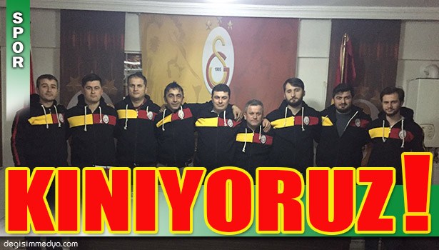 GALATASARAYLILARDA TEPKİ GÖSTERDİ...