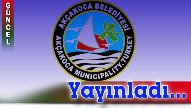 AKÇAKOCA BELEDİYESİ GAZETESİ YAYINLANDI