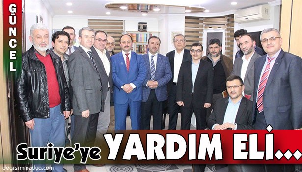 ÇAYCUMA'DAN SURİYE'YE YARDIM ELİ