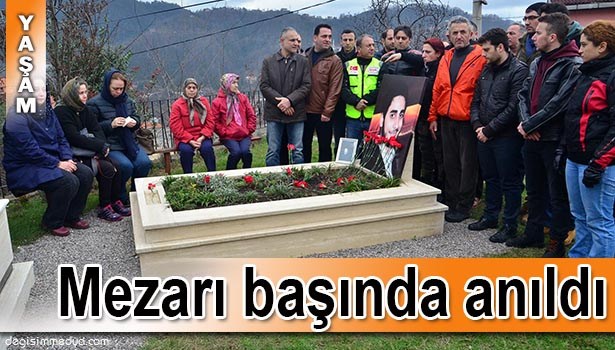 MOTOSİKLET KAZASINDA HAYATINI KAYBEDEN GENÇ, ÖLÜMÜNÜN İKİNCİ YILINDA ANILDI