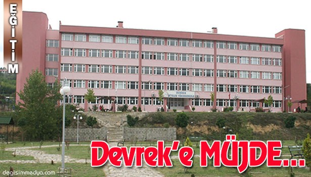 BEÜ'DEN DEVREK'E MÜJDE