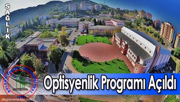 BEÜ AHMET ERDOĞAN SAĞLIK HİZMETLERİ MYO'DA OPTİSYENLİK PROGRAMI AÇILDI