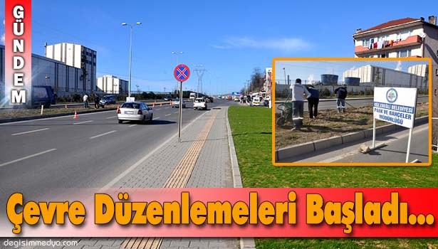 KIŞLA-KEPEZ HATTINDA ÇEVRE DÜZENLEME ÇALIŞMASI BAŞLADI