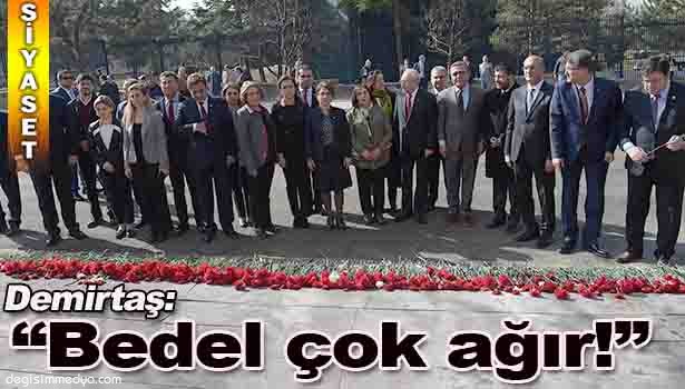 CHP ZONGULDAK MİLLETVEKİLİ DEMİRTAŞ:'BU BEDEL ÇOK AĞIR...'