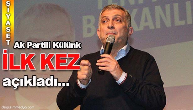 KÜLÜNK: "BAŞKANLIK MESELESİ BEKA MESELESİ"