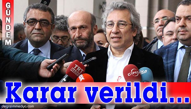 ANAYASA MAHKEMESİ'NDEN CAN DÜNDAR VE ERDEM GÜL KARARI!