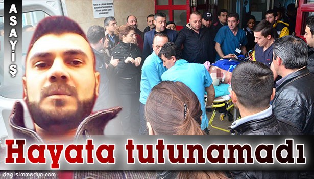 CADDE ORTASINDA ALNINDAN VURULAN ŞAHIS HAYATINI KAYBETTİ