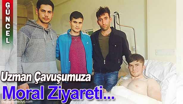 HEMŞEHRİLERİNE DESTEK VE MORAL İÇİN GİTTİLER