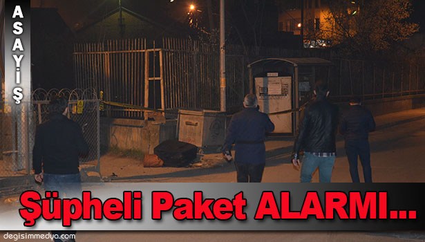 ÜNİVERSİTE YAKININDAKİ ŞÜPHELİ VALİZ POLİSİ ALARMA GEÇİRDİ