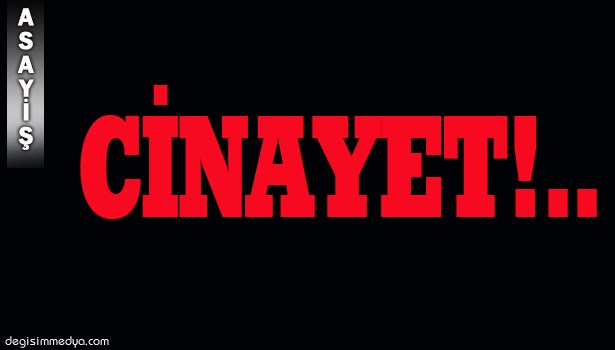 CİNAYET CİNAYET CİNAYET