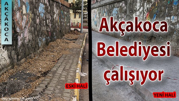 ATATÜRK CADDESİNDE BASKI BETON KALDIRIM ÇALIŞMALARI TAMAMLANDI