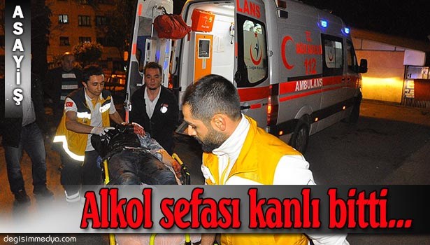 ALKOL SEFASI KANLI BİTTİ