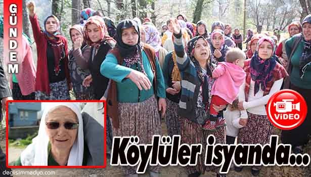 KÖYLÜLER BAZ İSTASYONU İÇİN AYAKLANDI, JANDARMA ÖNLEM ALDI