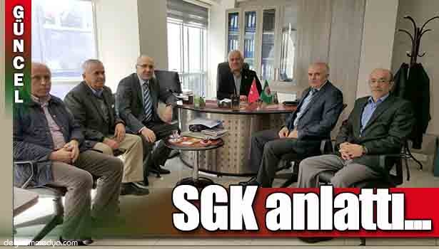 SGK, ZİRAAT ODASI YÖNETİCİLERİNE TARIM SİGORTASINI ANLATTI
