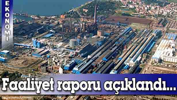 ERDEMİR'DE 2015 YILI FAALİYET RAPORU