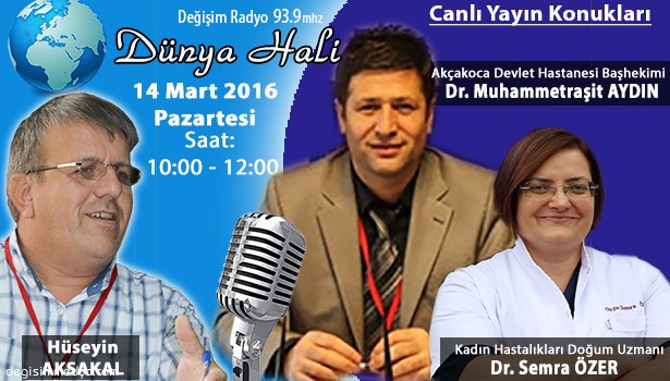 DÜNYA HALİ'NDE TIP BAYRAMI