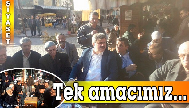 MİLLETVEKİLİ ÇATUROĞLU VATANDAŞLARLA BULUŞTU