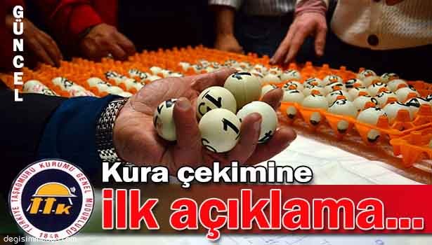 TTK HATALI KURA ÇEKİMİ İLE İLGİLİ AÇIKLAMA YAPTI