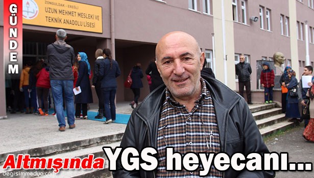 ALTMIŞINDA LİSEYİ BİTİRDİ,HEDEFİ VETERİNERLİK BÖLÜMÜ