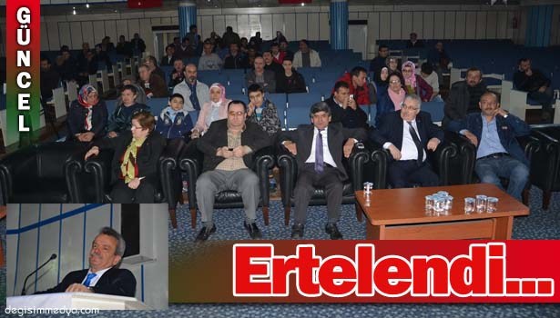 SAKATLAR DERNEĞİ KONGRESİ ERTELENDİ