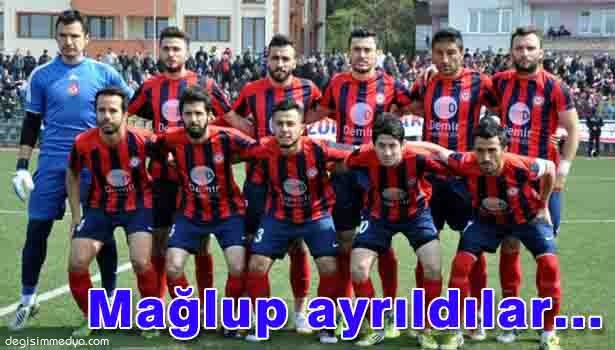 KÖMÜRSPOR MAĞLUP AYRILDI...