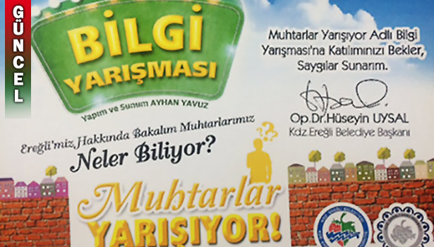 MUHTARLAR YARIŞIYOR!