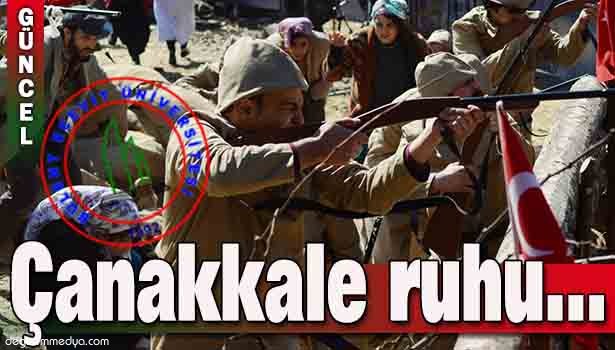 ÇANAKKALE RUHU BÜLENT ECEVİT ÜNİVERSİTESİ'NDE YAŞATILDI