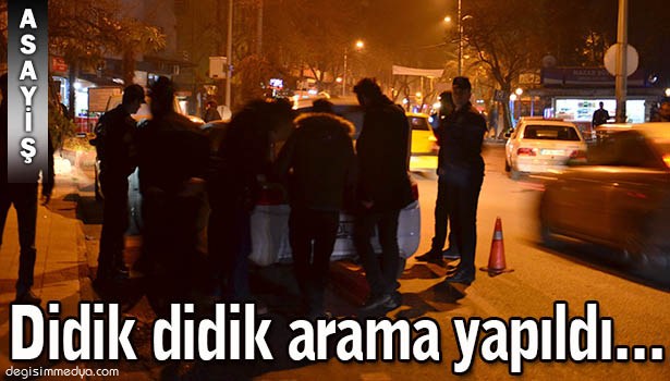 ZONGULDAK EMNİYETİNDEN NEVRUZ ÖNCESİ ASAYİŞ UYGULAMASI